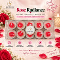SORAMI Rose Radiance tealight candle set, pack of 10